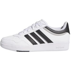 ADIDAS - Hoops 4.0 J - Lage Sneakers - Wit - Duurzaam Bovenwerk