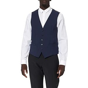 Bugatti Heren 780600-99770 vest, blauw (Marine 390), 22, Blauw, 22