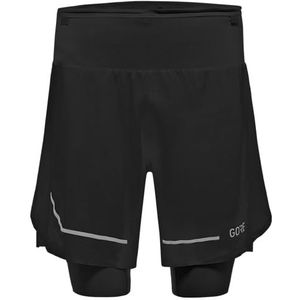 GORE WEAR Ultimate 2in1, Shorts, heren, Zwart (Black), S