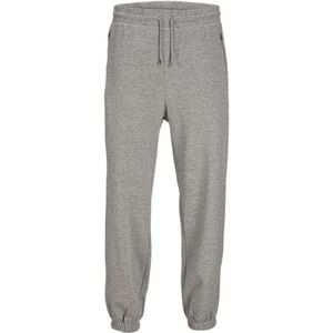 JACK & JONES Jpstkane Jjchris Sweat Pants Imp joggingbroek voor heren, lichtgrijs gem., S