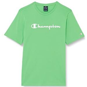 Champion Legacy American Classics-Logo S/S T-shirt, lichtgroen, 3-4 jaar kinderen en jongens