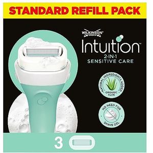 Wilkinson Sword Intuition Sensitive Care Scheermesjes 3 stuks