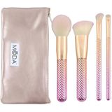 Moda - MSET-RCK4 - Make-upborstelset - Rose Ombre - 5-delig