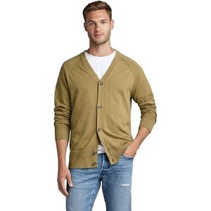 G-STAR RAW Heren Essential Performance Knit Vest Sweater, groen (Berge D327-4244), XL, groen (bergen D327-4244), XL