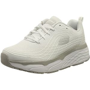 Skechers Dames Max Cushioning Elite Sr Sneaker, Wit Textiel, 35 EU