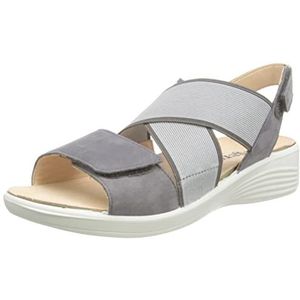 Legero Fly sandalen met enkelriempjes voor dames, Fumo Grijs 2200, 39 EU