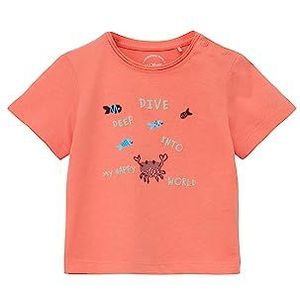s.Oliver T-shirt, korte mouwen, uniseks, baby, Oranje., 92