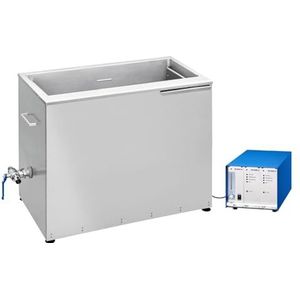 Bandelin Sonorex Technik ZM 182 UL 1.4404 ultrasoon bad met overlooptas, 230 V, 50/60 Hz, 25/25 kHz ultrasone frequentie, inhoud 225 liter, 1180 mm lengte, 660 mm breedte, 800 mm hoogte