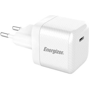 Energizer GaN Tech snellader 30 W USB-C, Power Delivery voor iPhone 15, 14, Galaxy S24, S23, iPad, Pixel, Galaxy Tab, Z Fold enz