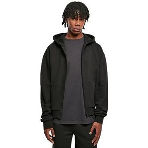 Urban Classics Ultra Heavy Zip Hoody voor heren, zwart, XL