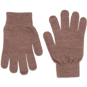 NAME IT Nkfwholla Wool Gloves XXIII handschoen voor meisjes, Peppercorn, 146W / 152L