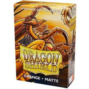 Arcane Tinmen ApS ART11113 Dragon Shield Japanese Card Game, Matte Orange (60 cards)