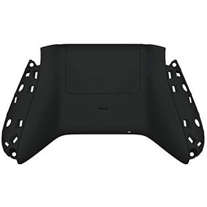 eXtremeRate Zwart Soft Touch Custom Bodem Shell met Batterij Cover voor Xbox Series X S Controller - Controller & Side Rails NIET Inbegrepen