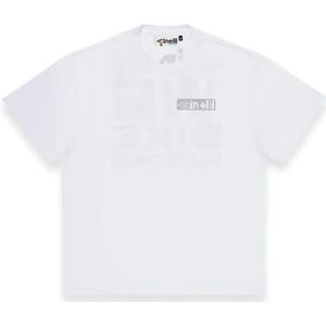 Cinelli We Bike Harder T-shirt, Wit, XL