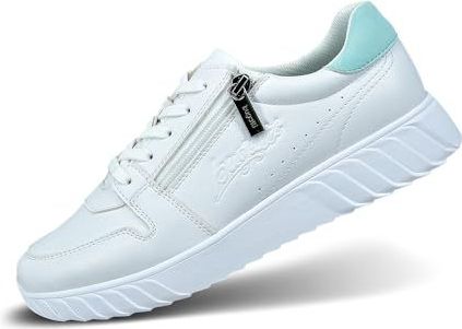 Bugatti - 445-AQH02 - Sneakers - Wit - Lichtgroen - Genial Light