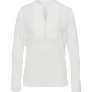 BRAX Clarissa-New In: casual elegant must-have shirt, Soft Ivory, 42