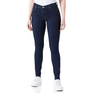 7 For All Mankind Hw Skinny Slim Illusion Luxe Jeans voor dames, Donkerblauw, 54