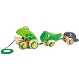 Hape - Pull Along Frog Family (87-0365)