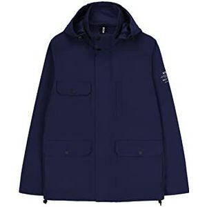 ECOALF Quatreralf Herenjas, navy blauw, L