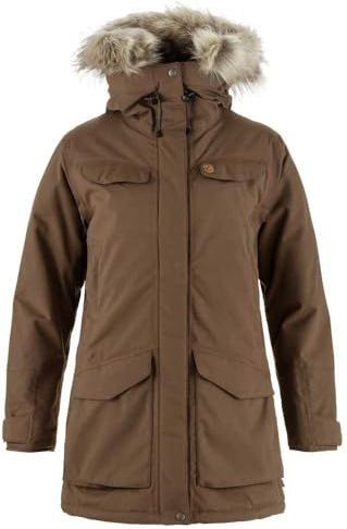 Fjällräven - Nuuk Lite Parka - Winterjas - Groen - Synthetisch - Waterdicht