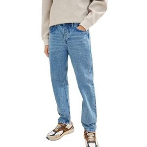 Tom Tailor Denim heren 1034858 Loose fit jeans, 10118 - Used Light Stone Blue Denim, 36W / 32L