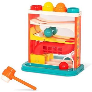 B. toys Pounding Toy - 4 kleurrijke ballen en hamer - pond & spelen - ontwikkelings- en educatief speelgoed voor peuters, kinderen - Whacky Ball - 12 maanden +