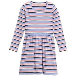 TOM TAILOR 1045597 jurk meisje, 37204 - Multicolor Lurex Stripe, 92-98