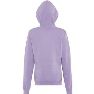 Hoona Modieuze trui hoodie voor dames polyester lavendel maat S, lavendel, S