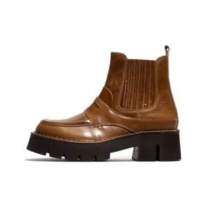 Fly London BUKI159FLY Fashion dameslaarzen, camel, maat 36, Kameel, 36 EU