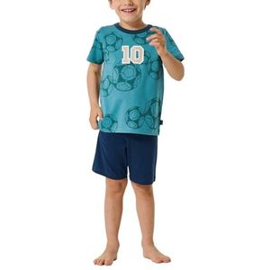 Schiesser - Jongens Pyjama Set - Groen - 92 cm