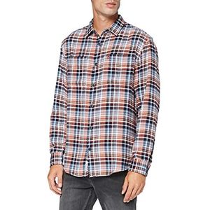 ORIGINAL PENGUIN Mannen geweven visgraat Check Overshirt Shirt