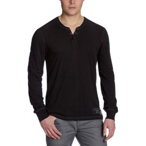 Calvin Klein Jeans CMP43L JY639 Herenshirt/shirt met lange mouwen, zwart (999), L