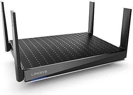 Linksys - MR9600 - Dual-Band Mesh WiFi 6-router - Zwart - AX600, tot 260 m2 dekking, 6 Gbps snelheid