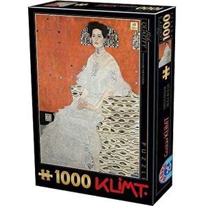 D-Toys Puzzle 5947502876861 D-Toys Art Puzzel 1000 Gustav Klimt, Multicolor