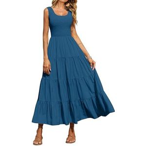 PRETTYGARDEN Dames, Blauw, M