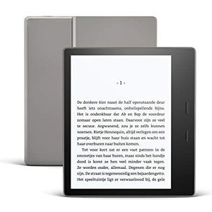 Kindle Oasis, nu met instelbare warme lichtkleur, waterdicht, 8 GB, wifi, grafiet