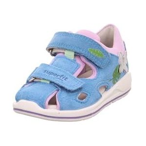 Superfit - Boomerang - Sandalen - Lichtblauw/Paars - Flexibele Buitenzoal