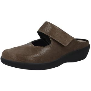 Berkemann Dames Rosie Pantoffels, bruin/glitter, 36 1/3 EU, bruin glitter, 36.50 EU