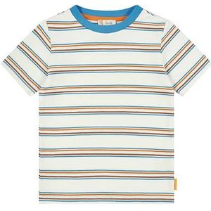 Steiff T-shirt voor jongens, korte mouwen, cloud dancer, 98 cm