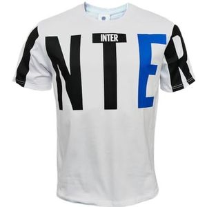 Inter Oversized Wordmark T-shirt voor heren, uniseks, voor kinderen en jongeren
