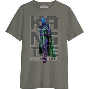 Marvel T-shirt voor heren, Kaki, XL