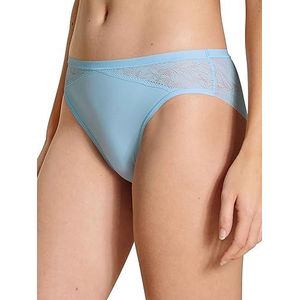 CALIDA Dames Eco Sense Lace Slip, Cerulean Blue, Normaal