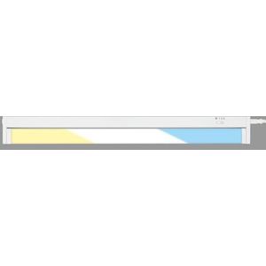 BRILONER - LED-spot onderkastverlichting zwenkbaar, CCT-spot onderkastverlichting keuken, kleurtemperatuur instelbaar, kastverlichting, wit, 54,5 cm
