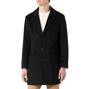 United Colors of Benetton Herenmantel, Zwart 700, 54