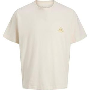 JACK & JONES Jorgramercy Back Graphic Tee Ss Cn, antiek wit., L