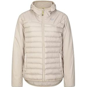 Ziener NANTANA Warmte-jas voor dames outdoor/skitour | winddicht, wol, PFC-vrij, zilverbeige, 38