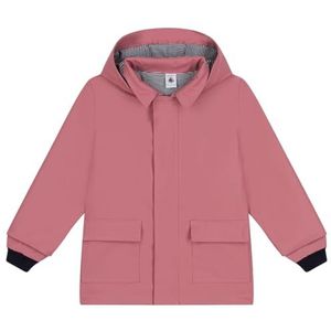 Petit Bateau Gewaxte lange mouwen voor meisjes, roze (rosewood), 3 Jaar