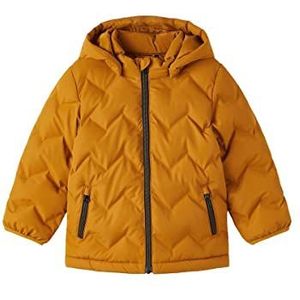 NAME IT Boy's NMMMARL Puffer Jacket Camp Jacket, Cathay Spice, 104, Cathay Spice, 104 cm