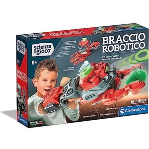 Clementoni - Wetenschap Robotics mechanische robot, armband voor kinderen, robotica, wetenschappelijk spel 8 jaar - Made in Italy, kleur Italiaans, 19360