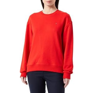 Tommy Hilfiger Sweatshirts voor dames, Rood (Fierce Red), XXL